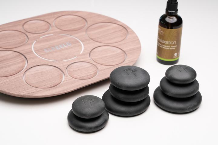 Actual product image Eleeels Hot-Stone-Massage