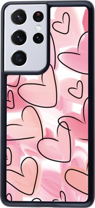 Image du produit PhoneLook Coque Easter 2023 pink hearts (Samsung Galaxy S21 Ultra 5G)