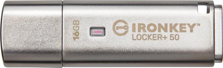 Actual product image Kingston IronKey Locker+ 50 (16 GB, USB-A)