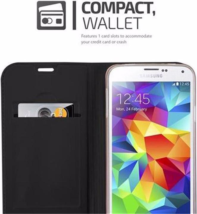 Produktbild Cadorabo Book Classy Style Cover (Samsung Galaxy S5, Samsung Galaxy S5 Neo)