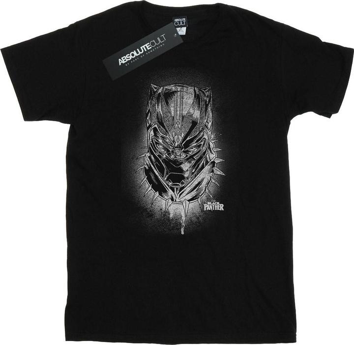 Black Panther Spray Headshot TShirt (XL)
