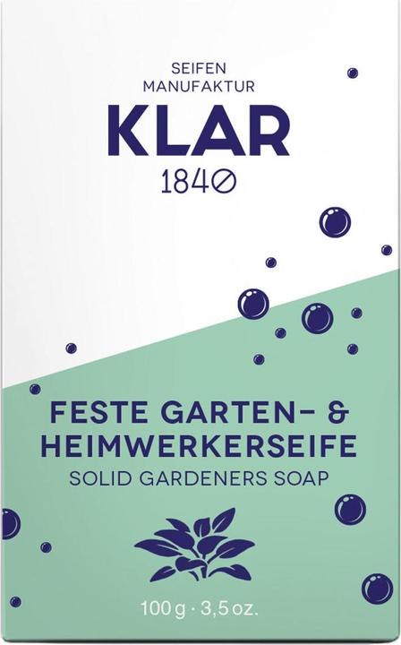 Klar Feste Garten- & Handwerkerseife (Hartseife)