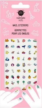 Nailmatic Kids Nail Stickers naklejki na paznokcie dla dzieci Happy Nails