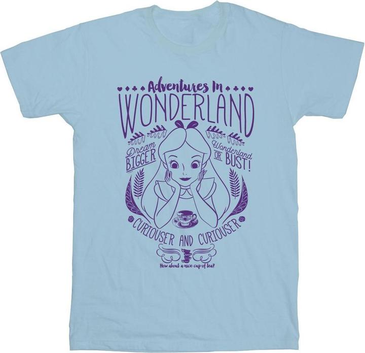 Disney Alice In Wonderland Adventures In Wonderland TShirt (M)
