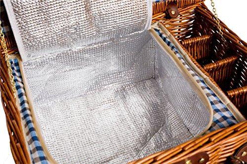 Produktbild EGenuss Handgefertigter Picknickkorb