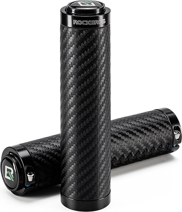 Produktbild Rockbros Bike Grips Twisted Straight Anti-Slip Grips - Black