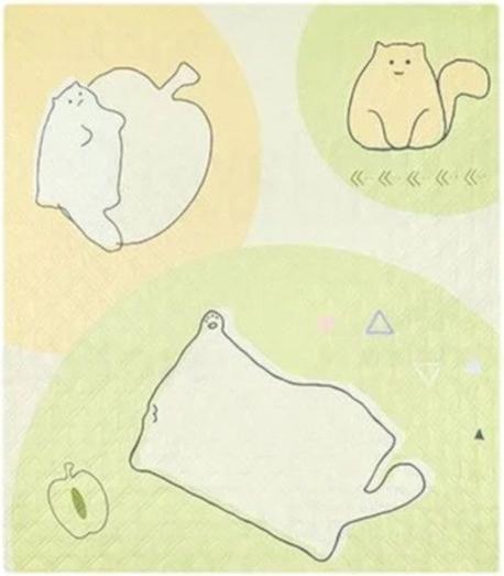 Naturehike Picknickkleed cat enjoy m cnk2350ws010-multicolour