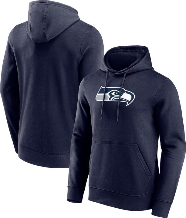 Produktbild Fanatics Seattle Seahawks Mid Essentials Crest Kapuzenpullover Herren (M)