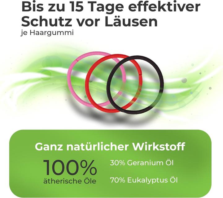 Immagine prodotto Quick Aid Anti Läuse Haargummi (Elastico per capelli)