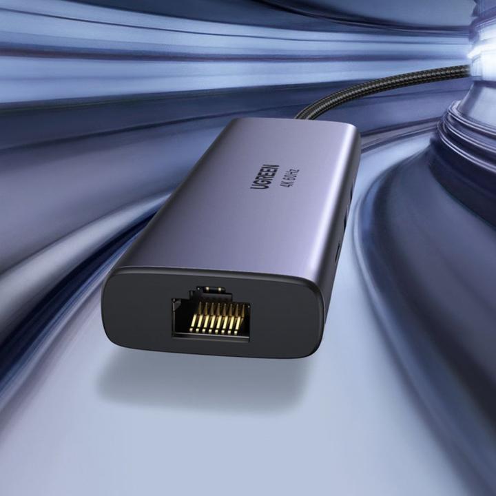 Image du produit Ugreen 7in1 HUB multifonction (USB-C, 7 Ports)