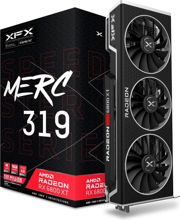 Actual product image XFX Radeon RX 6800 XT Speedster MERC 319 (16 GB)