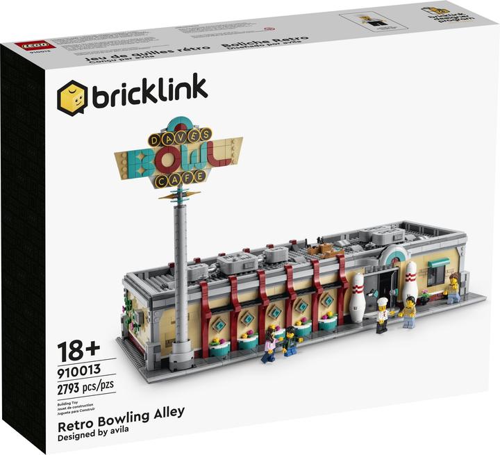 Bricklink Retro Bowling Alley 910013
