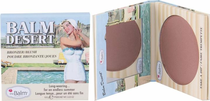 Actual product image The Balm Balm Desert Bronzer/Blush (Rose)