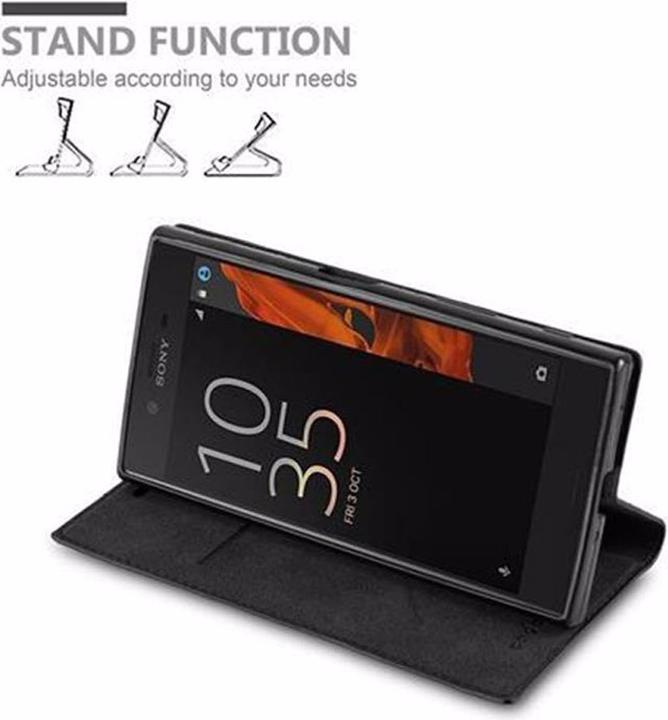 Immagine prodotto Cadorabo Copertina magnetica invisibile del libro (Sony Xperia X Compact)
