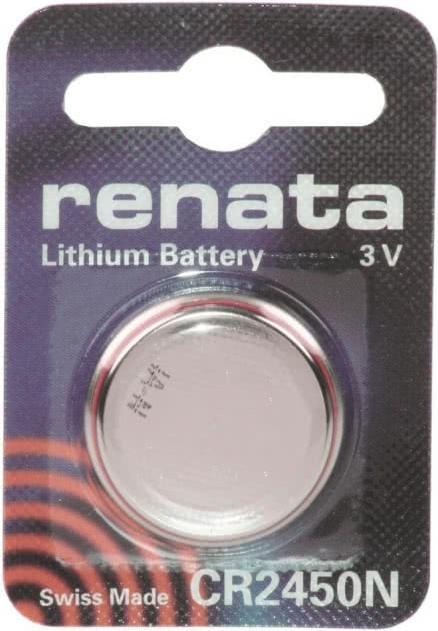Renata Knopfzelle RE2450N CR2450N (1 Stk., CR2450, 540 mAh)