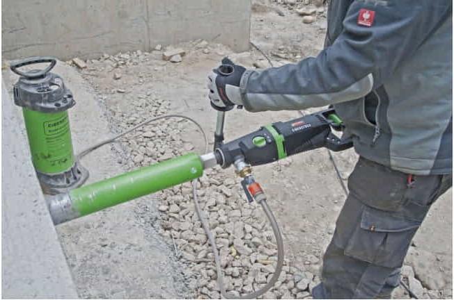 Actual product image Eibenstock Diamond wet/dry core drilling machine ETN 162/3 (Electrical connection)