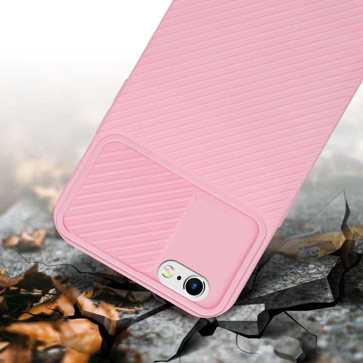 Produktbild Cadorabo Hülle für Apple iPhone 6 / 6S im TPU mit Kameraschutz LM009 Style (Apple iPhone 6)