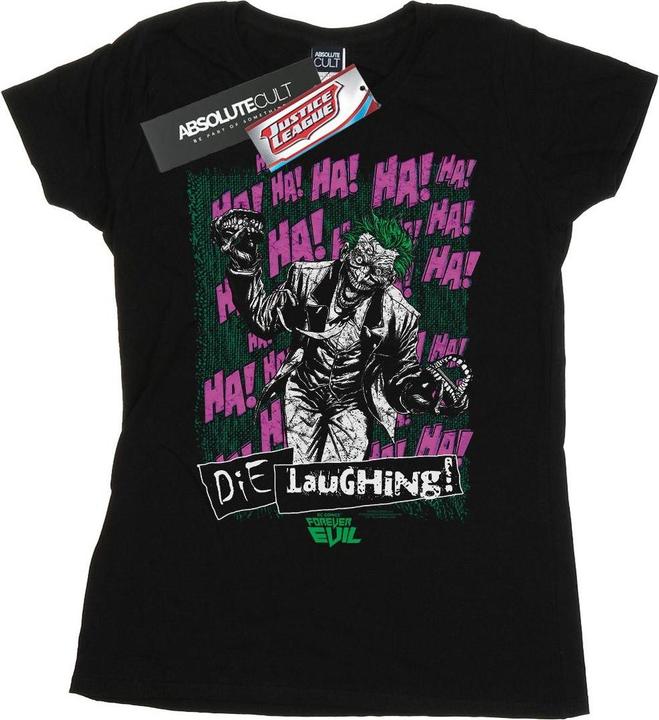 Justice League Joker Die Laughing TShirt (XL)