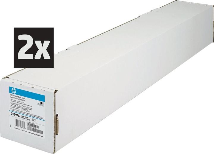 Image du produit HP Paper bond universal 36inch 45m 2-pack (80 g/m², 4570 cm, 91.40 cm)