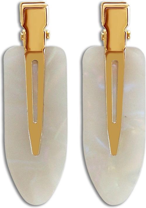 Vanessa Beauty Seamless Clips - Pearl Set (Haargummi, Schmuck)