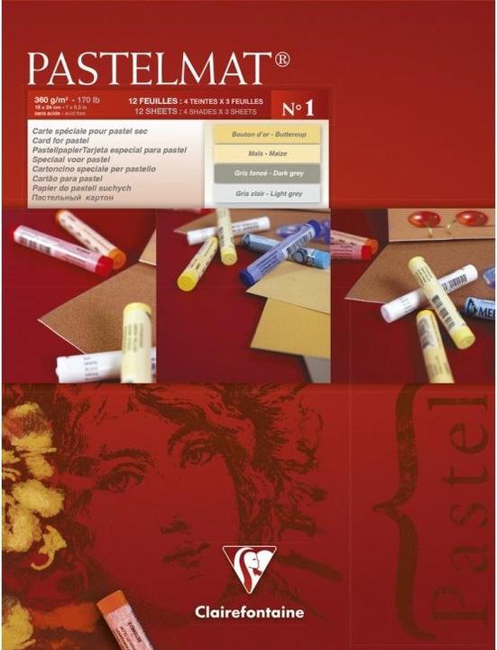 Actual product image Clairefontaine Dry techniques (360 g/m², 108 x)