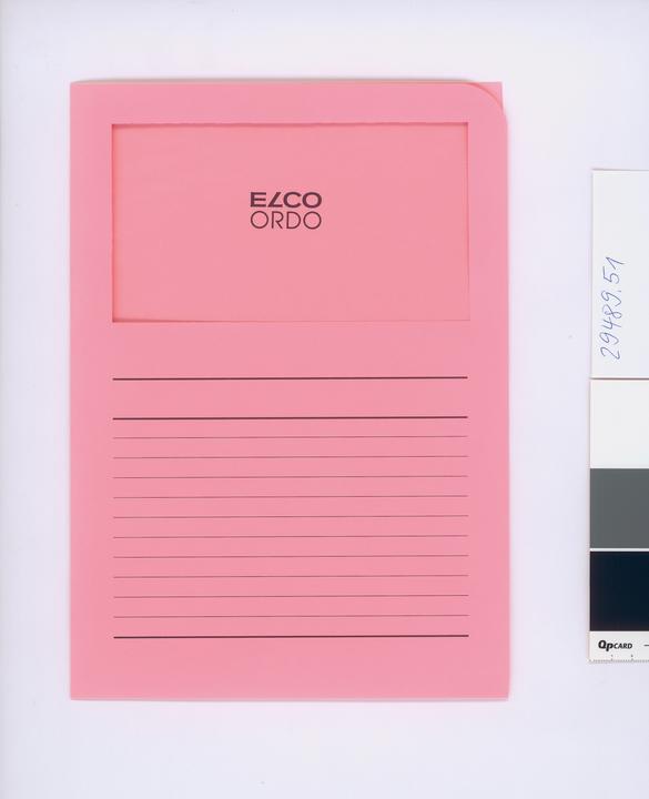 Image du produit Elco Classeur à levier Ordo Classico DIN A4 papier 220 mm x 310 mm rose (A4, 100 x)