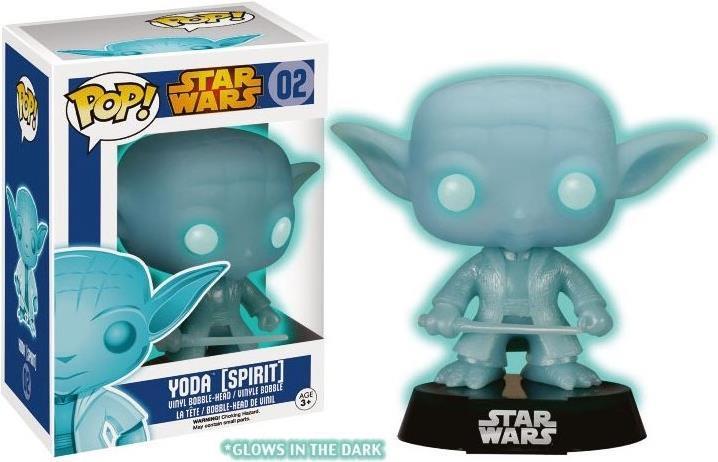 Actual product image Funko Star Wars: Spirit Yoda Glow in The Dark