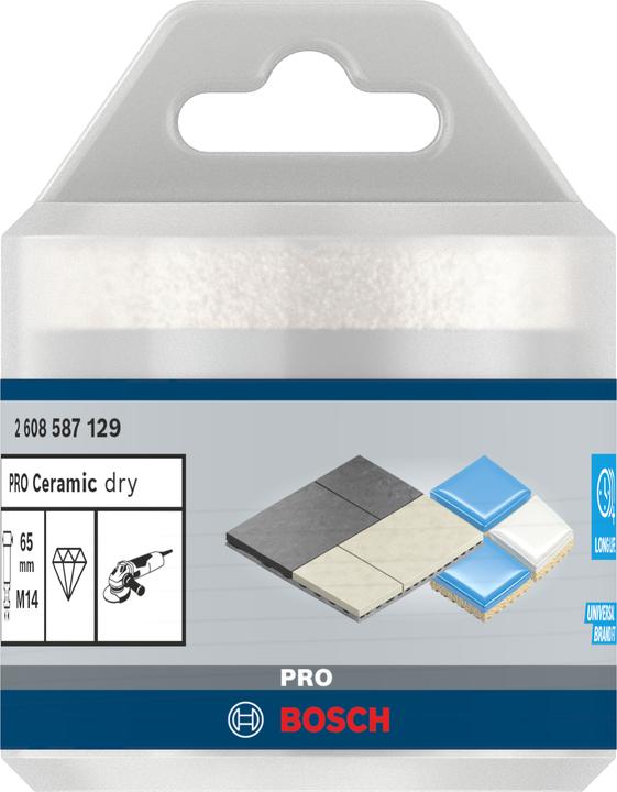 Produktbild Bosch Professional Zubehör PRO Core Cutter dry, 65 x 35 x 22,23 mm (65 mm)