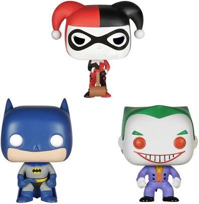 Actual product image Funko Batman: Tin Box 3-Pack Pocket