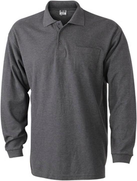 Produktbild James & Nicholson PiquePoloshirt langärmlig (3XL)