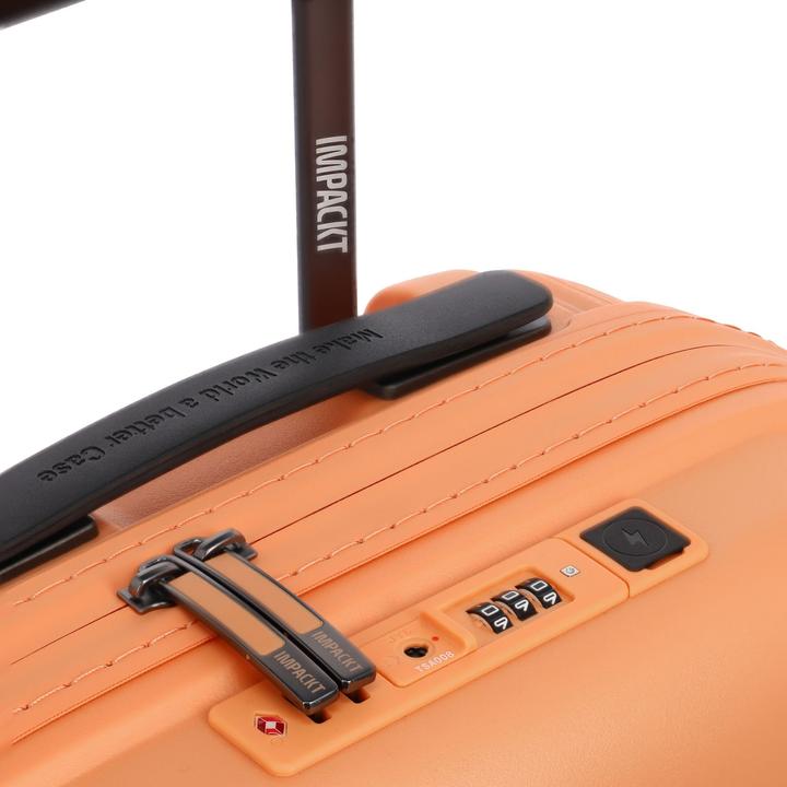 Produktbild Impackt IP1 - 4-Rad Trolleymit USB Port, Garden Apricot (38 l, Handgepäck (bis 50l))