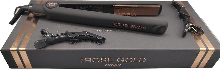 Actual product image Golden Curl GL 829 Straightener, Rose Gold (Straightening iron)