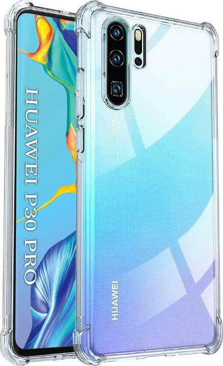 Image du produit Techsuit - Shockproof Clear Silicone - Huawei P30 Pro / P30 Pro New Edition - Clear (Huawei P30 Pro New Edition, Huawei P30 Pro)