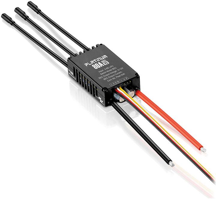 Produktbild Hobbywing Platinum Pro 80A Regler V5 3-8s, 8A BEC