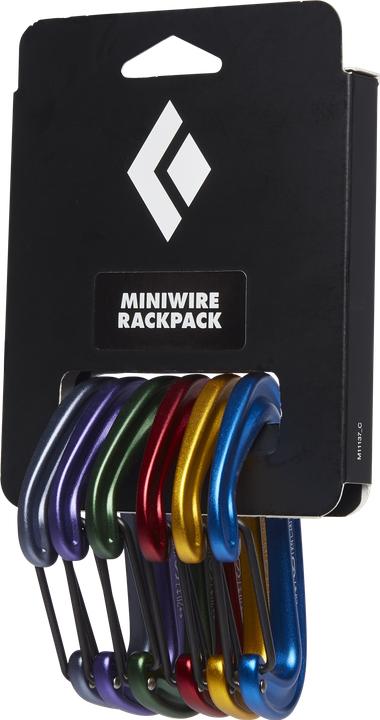 Produktbild Black Diamond Miniwire Rackpack Karabiner 6er Set
