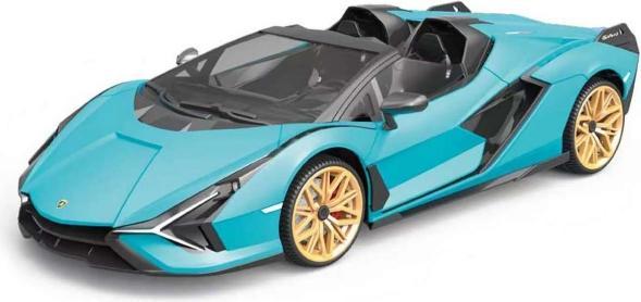 Produktbild Toymax Auto Lamborghini Sian mit Licht, Türkis, 1:16