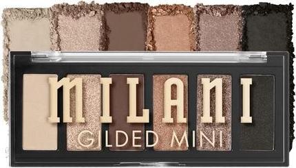Milani Gilded Mini Eyeshadow Palette with 6 Matte and Shimmer Hues Call Me Old-Fashioned
