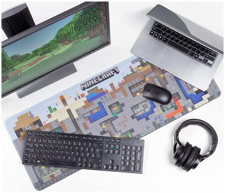 Actual product image Paladone Products Minecraft World XL Mouse Pad (30x80cm) (XL)