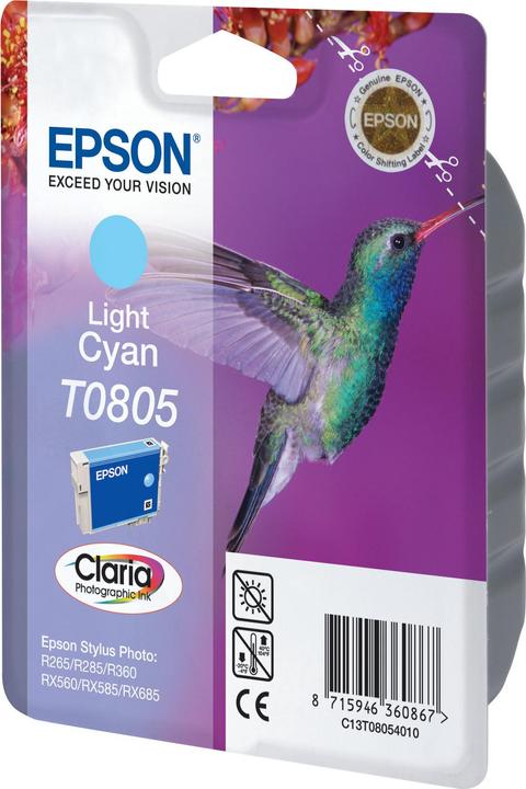 Actual product image Epson T0805 Claria Photographic (LC)