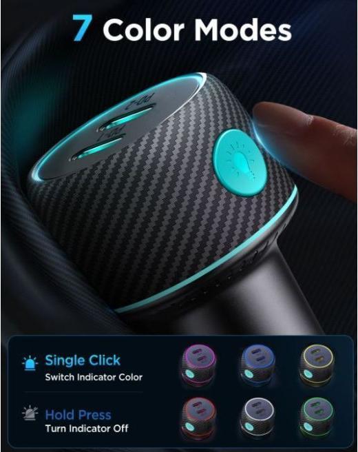 Actual product image Joyroom Car Charger