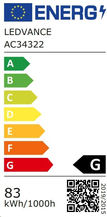 Energy Label Osram Powerstar lamp (R7s, 70 W, 6100 lm, 1 x, G)