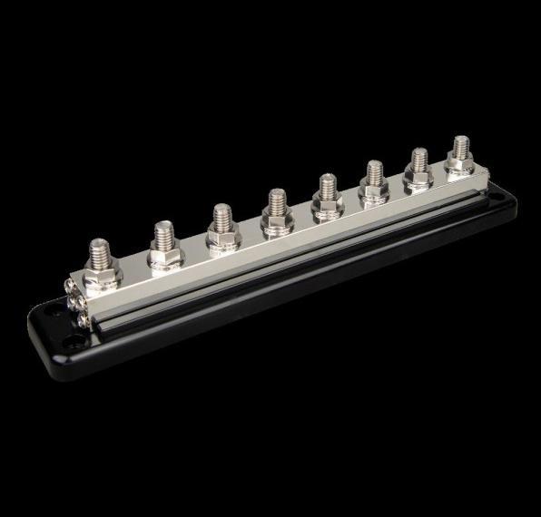 Actual product image Victron Energy Busbar 600A 8P M8 + cover (Terminal strips)