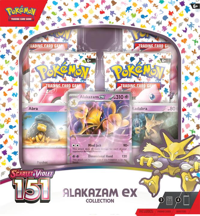 Image du produit Pokémon Pokemon SV3.5 151 EX Box Alakazam (Anglais)