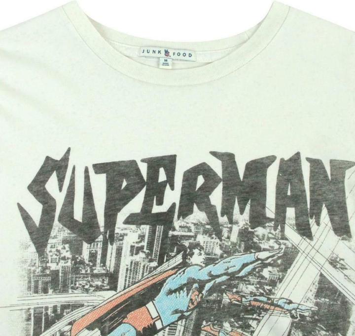 Actual product image Junk Food Mens Superman T-Shirt (M)