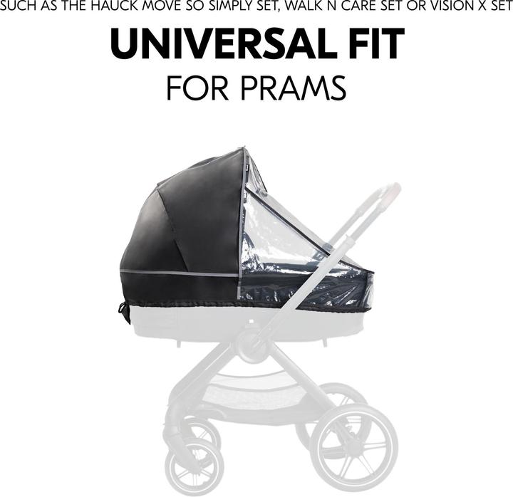 Produktbild Hauck Carrycot Raincover