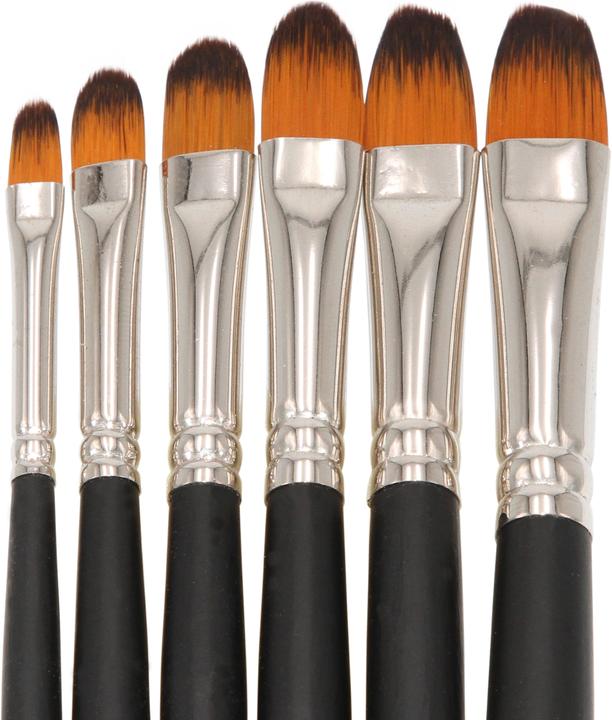 Image du produit Paintersisters Pinceau Nylon Soft Langue 6pcs (13 mm)
