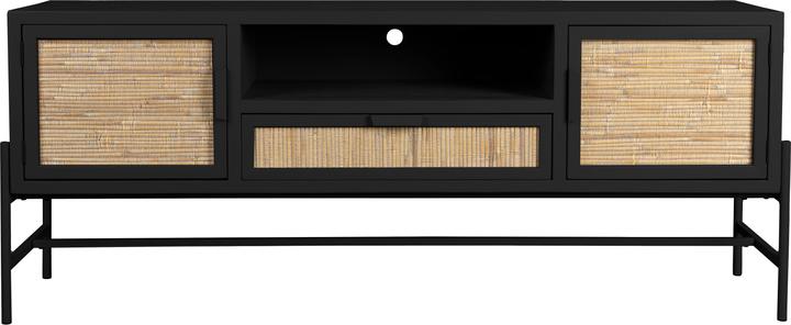 Actual product image Dutchbone Yasu Sideboard Black (148 x 38 x 60 cm)