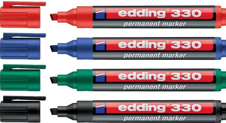 Immagine prodotto Edding Marcatore permanente 330 (Nero, 1 mm, 1 x)
