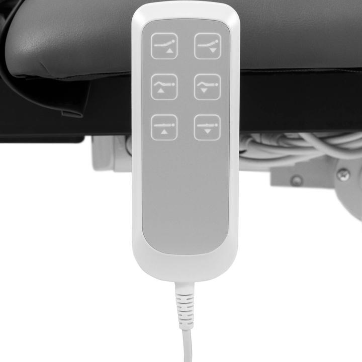 Produktbild Physa Massageliege elektrisch Massagebank Therapieliege 250 kg Schwarz/Grau