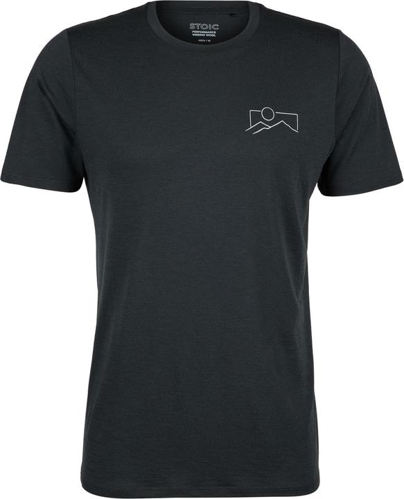 Stoic Merino155 LaholmSt. Print T-Shirt Mountain